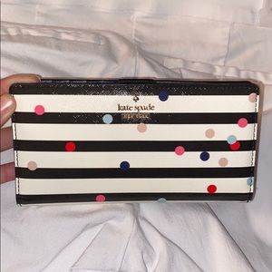 Kate Spade Confetti Dot Stacy Wallet